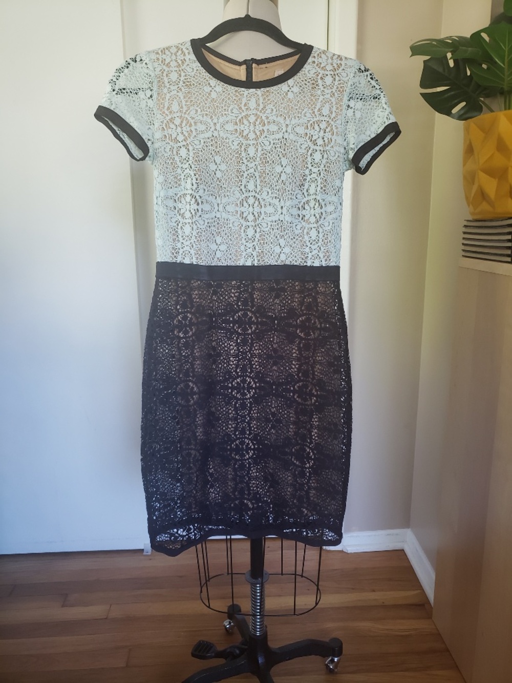 Refined Elegance Floral Lace Dress Size 2